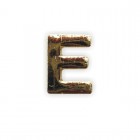 Wachsbuchstaben E gold 8 mm