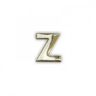 Wachsbuchstaben Z gold 12 mm